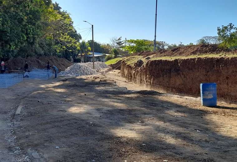 El 19 de marzo del 2021, la Municipalidad de Nicoya publicó estas imágenes de las obras.