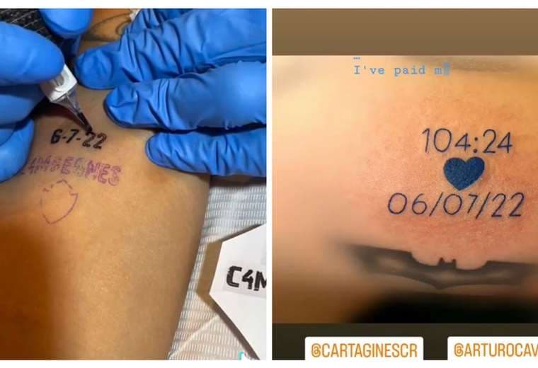 Aficionados a Cartaginés se tatuaron el histórico título brumoso.