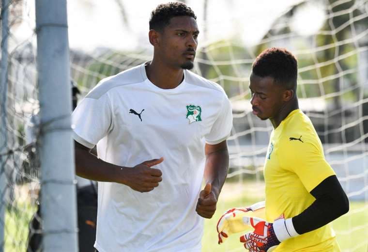 Sébastien Haller, jugador del Borussia Dortmund.