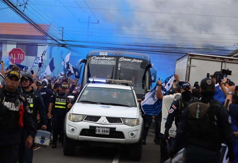 Buen ambiente se vivió en la previa de la gran final entre Cartaginés y Alajuelense.