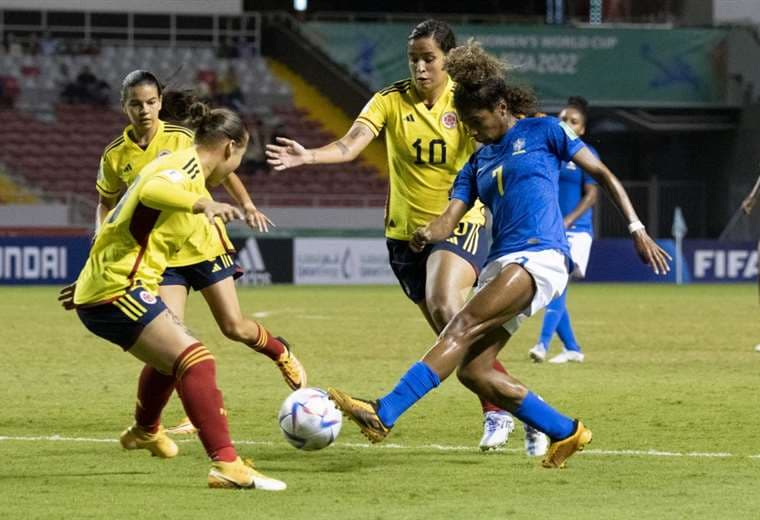 Brasil-Colombia. AFP
