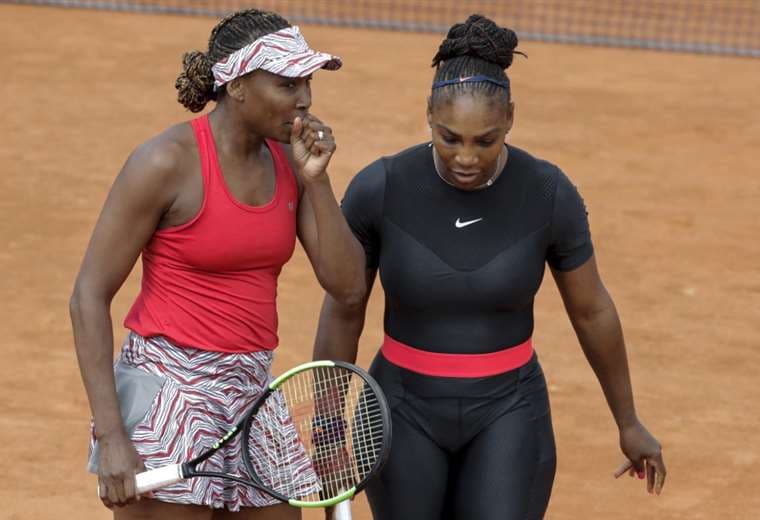 Venus y Serena Williams. AFP