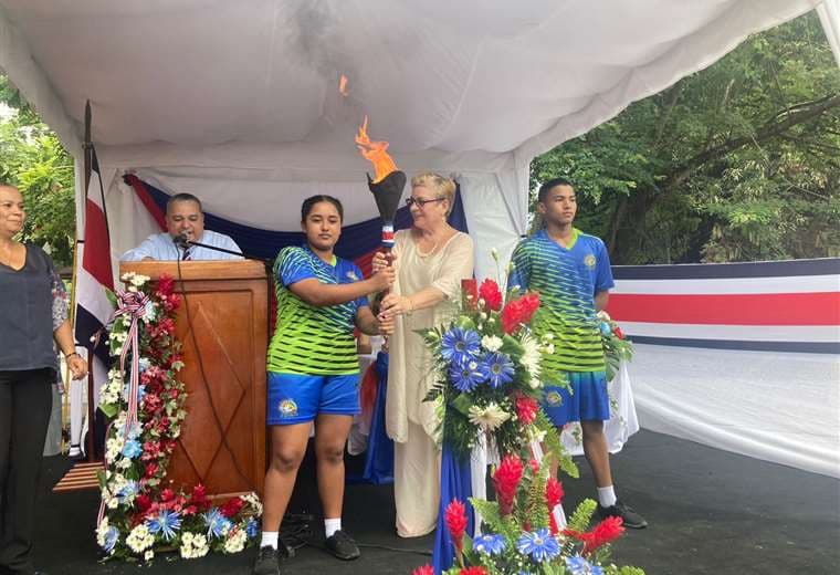 La Antorcha de la Independencia ya está en suelo nacional