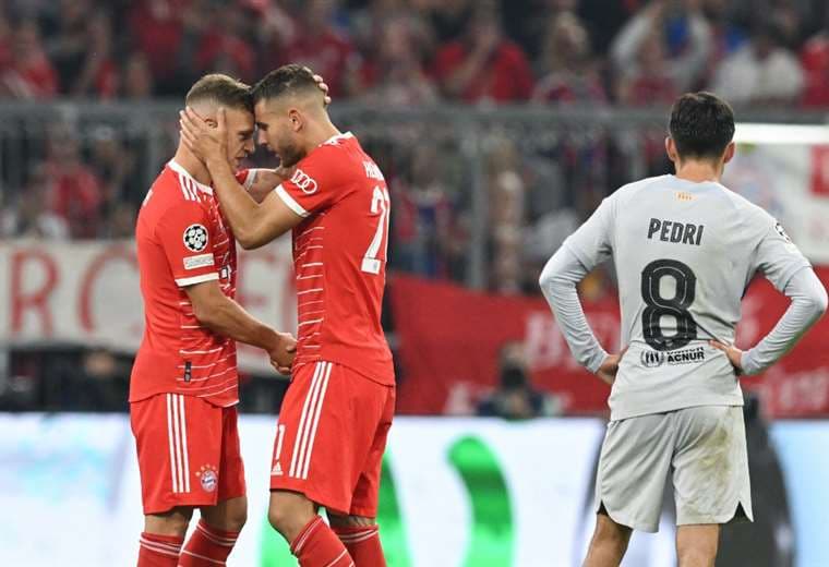 Bayern Múnich contra Barcelona.