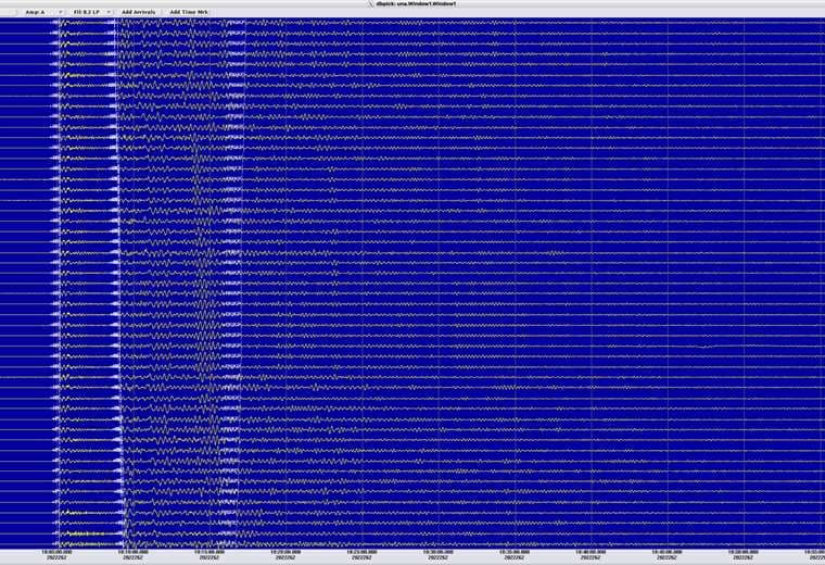 Terremoto en México se registró desde estación sismológica del Ovsicori.