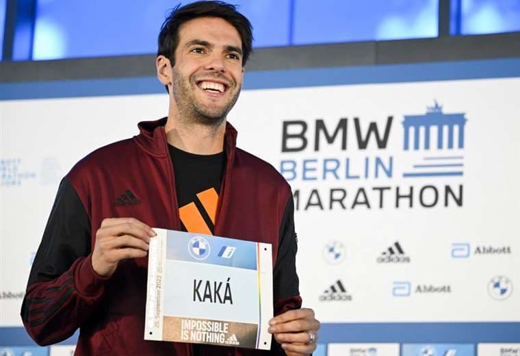 Kaká correrá la maratón de Berlín.