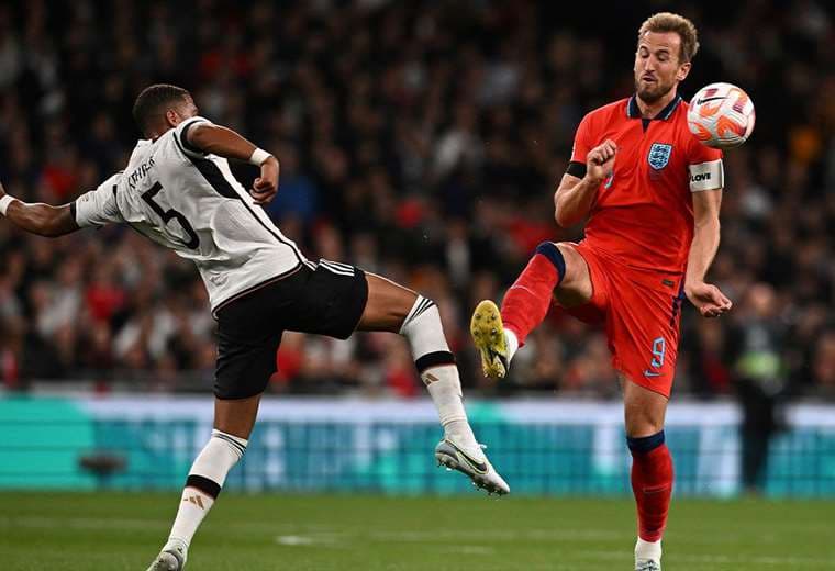 Alemania vs. Inglaterra.