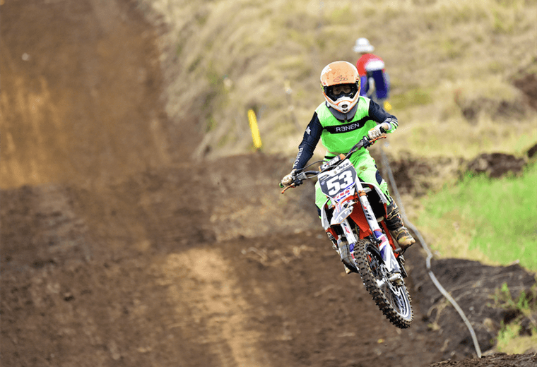 Siete niños representarán a Costa Rica en la Copa Latinoamericana de Minicross.