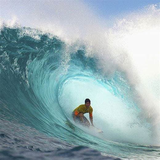 Gabriel Medina, surfista brasileño. 