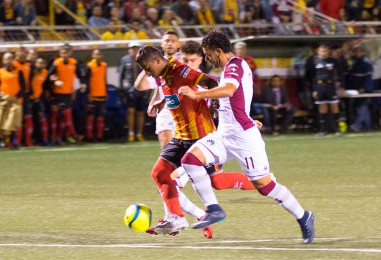 Allan Cruz anotó el gol de la victoria de Herediano |Prensa Club Sport Herediano. 