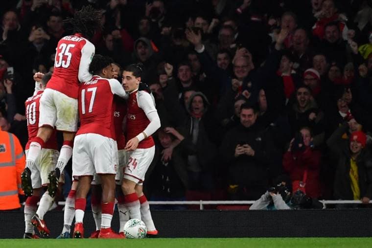 Arsenal se clasificó a la final de la Copa de Liga |AFP. 