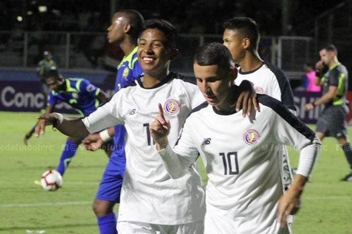 La Sele Sub 20 de Costa Rica |Federación Costarricense de Fútbol. 