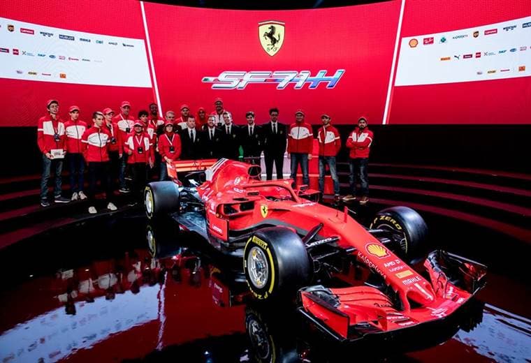 Ferrari presentó su monoplaza para la temporada 2018 de Fórmula 1. 
