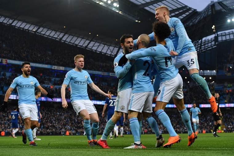 Manchester City sigue líder en la Premier League.|AFP