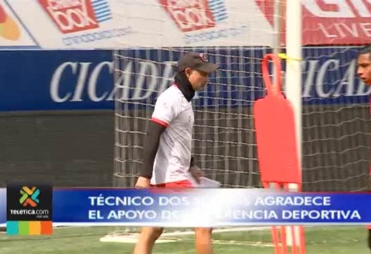 Técnico Dos Santos agradece el respaldo de la gerencia de Alajuelense