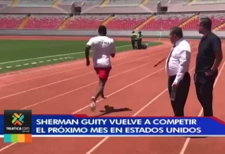 Paratleta costarricense Sherman Guity vuelve a competir el próximo mes en Estados Unidos