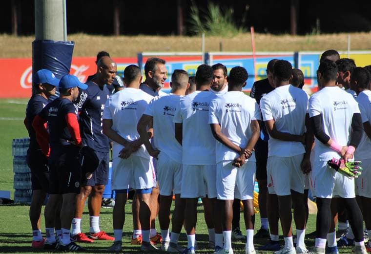 Tercer día de entrenamiento de la Selección Nacional en el Proyecto Gol.|Fernando Araya
