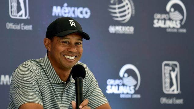 Tiger Woods apunta alto en torneo PGA de México