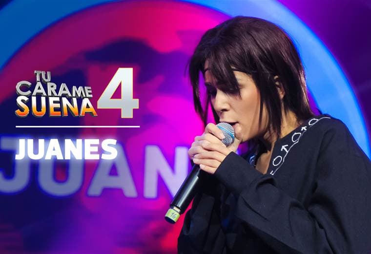 Valeria Sibaja se transformó en Juanes en la noche de cambio de género de Tu Cara Me Suena 