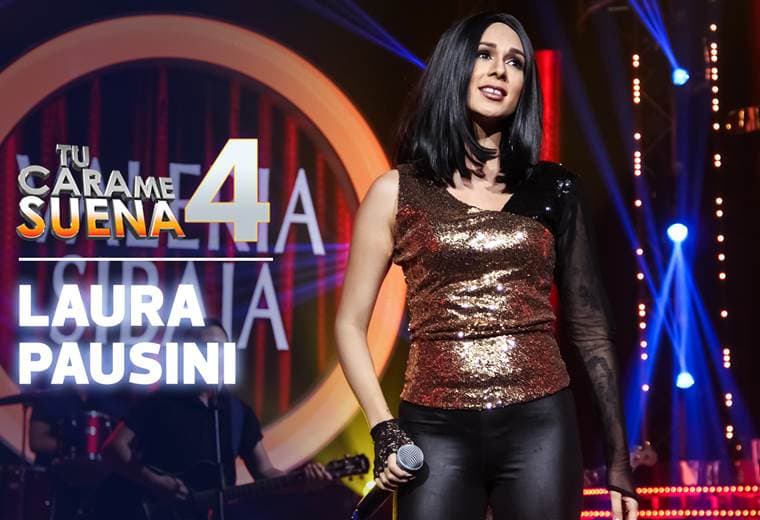 Valeria Sibaja se convirtió en Laura Pausini en Tu Cara Me Suena