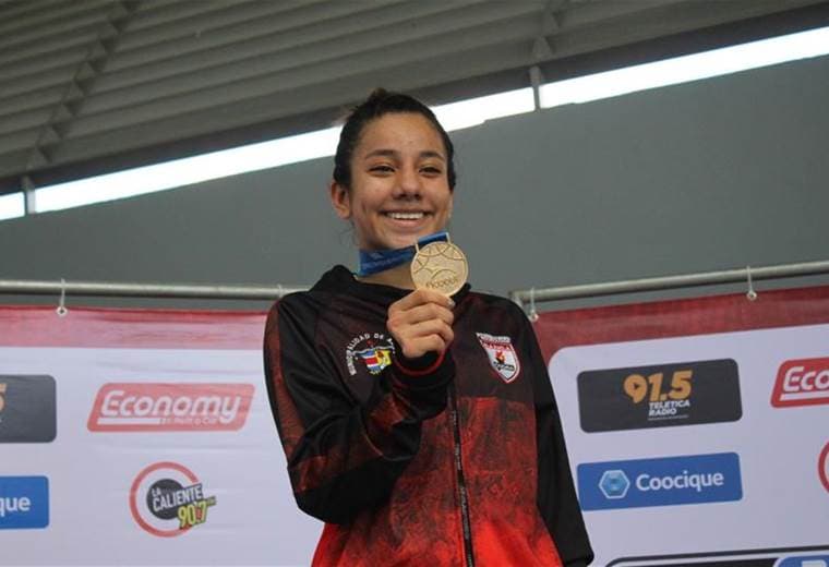 Karateca alajuelense ganó el primer oro de los Juegos Nacionales 2019