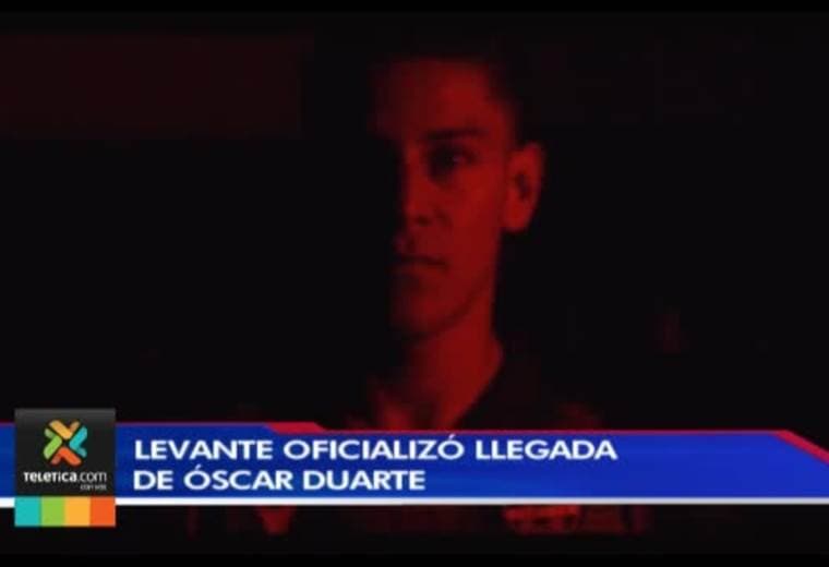 Levante oficializó la llegada de Óscar Duarte