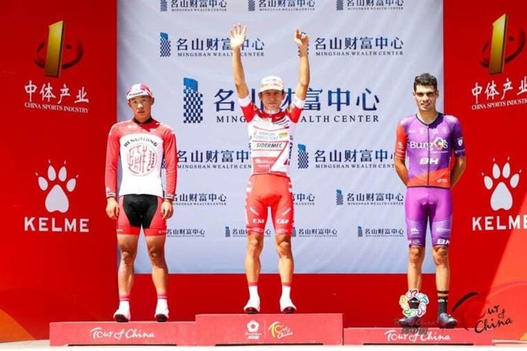Tico Kevin Rivera se impuso en etapa en China | Tour de China