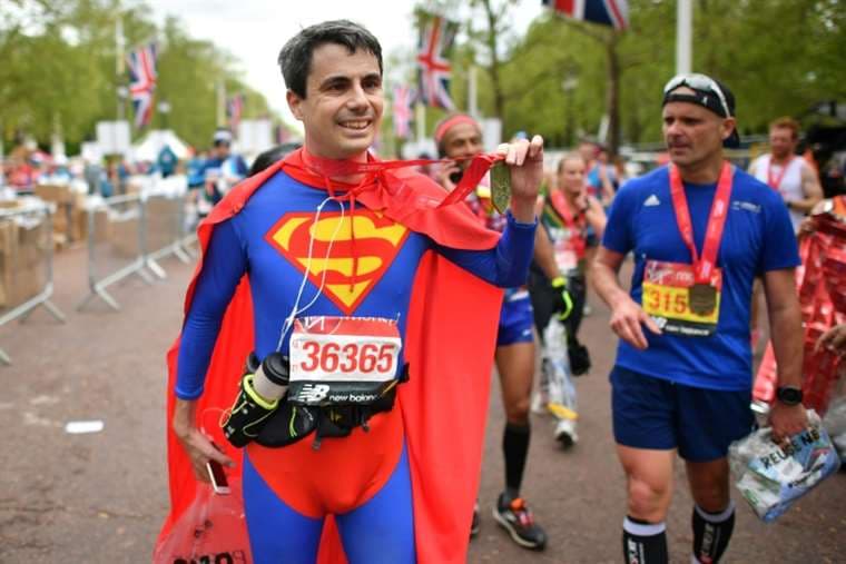 El maratón de Londres, aplazado, lanza un reto para recaudar fondos