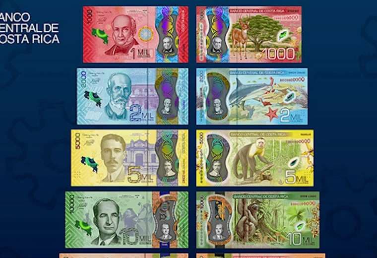 Los billetes de Costa Rica son los mejores de Latinoamérica