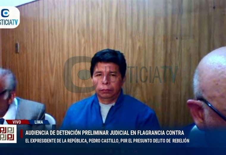 Justicia peruana rechaza liberar a expresidente Pedro Castillo