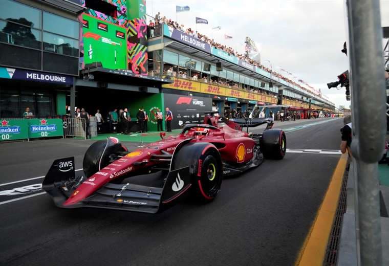 Leclerc reina en el Gran Premio de Australia