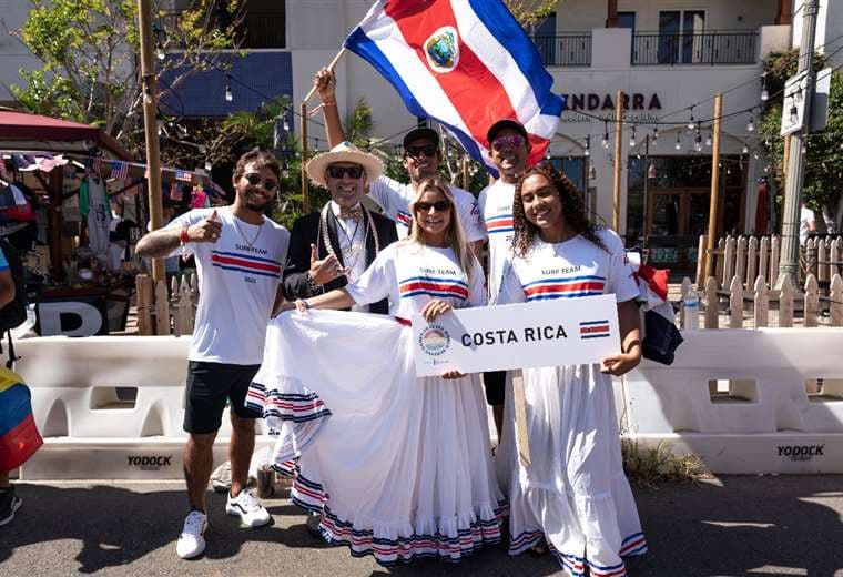 Costa Rica en el Mundial Open de Surf.