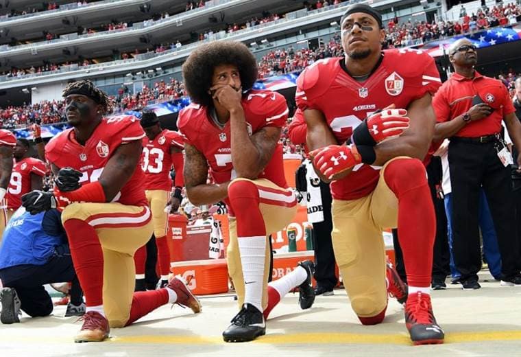 NFL admite que ignoró las protestas contra el racismo de jugadores