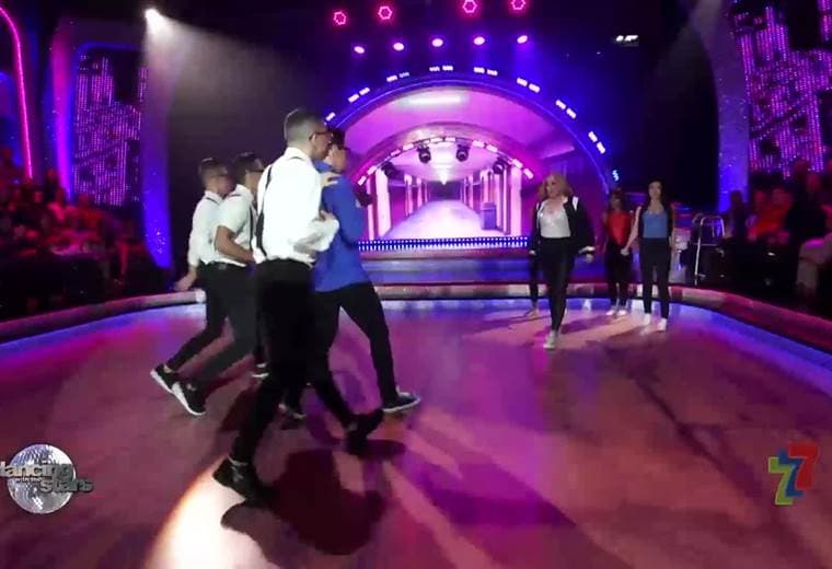 Marcela y Javier bailaron salsa y freestyle en Dancing With The Stars
