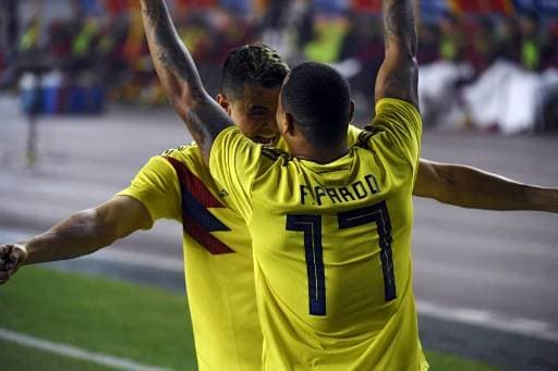 Felipe Pardo abrió el marcador para los colombianos |AFP. 