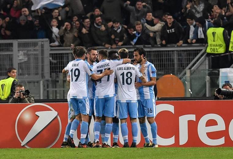 Lazio logró avanzar a los dieciseisavos de final de la UEFA Europa League. 