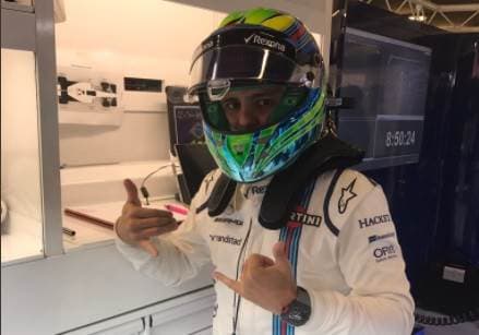El piloto brasileño de Fórmula 1, Felipe Massa. 