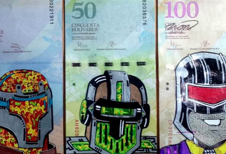 Los provocadores dibujos en los billetes que denuncian la devaluación del bolívar en Venezuela