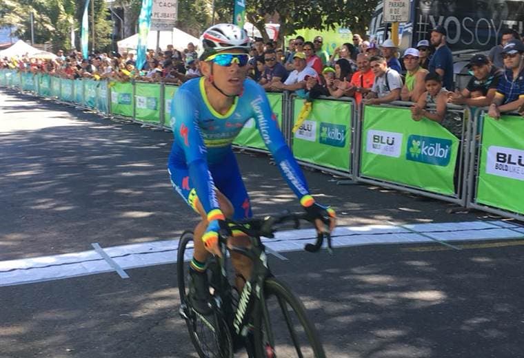 Juan Carlos Rojas es el nuevo líder de la Vuelta a Costa Rica. 