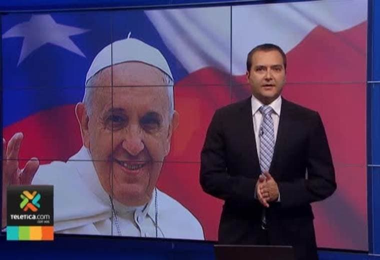 Llegada papa Francisco a Chile