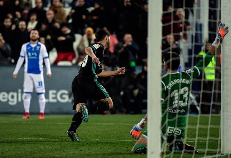 Real Madrid logra victoria balsámica de 1-0 en Leganés en Copa del Rey
