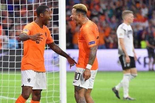 Holanda derrotó a Alemania en juego de la Liga de Naciones.|AFP