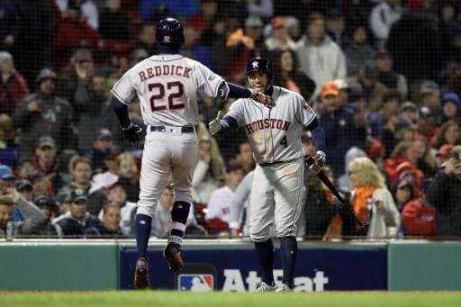 Astros de Houston logran el primer golpe en Boston.|AFP