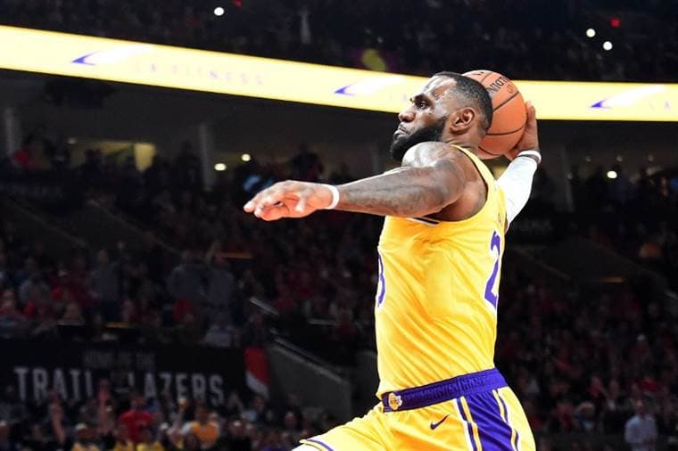 Lebron James, jugador de Los Ángeles Lakers |AFP. 