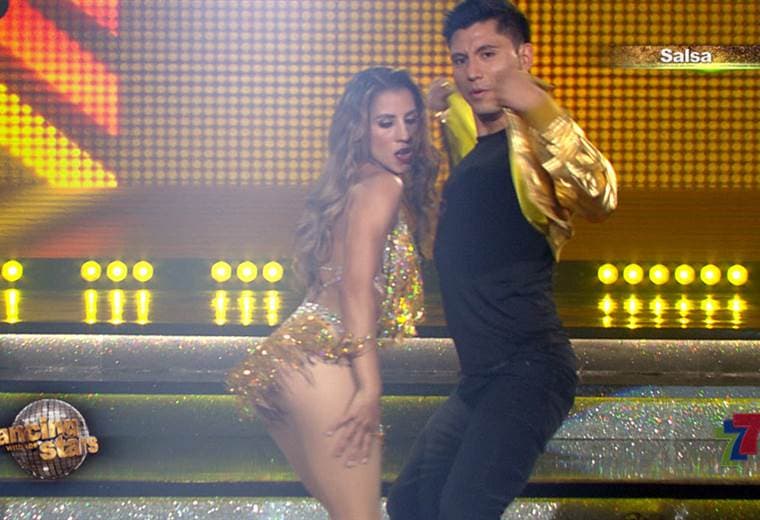 Yokasta Valle bailó salsa en Dancing With The Stars