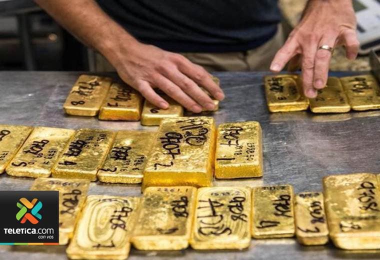 Detectan comercio de lingotes de oro para legitimar dinero producto del narcotráfico en el país