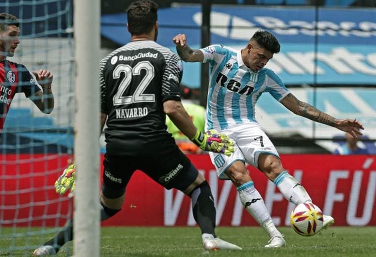 Racing le ganó el clásico a San Lorenzo y alarga ventaja en la Superliga argentina