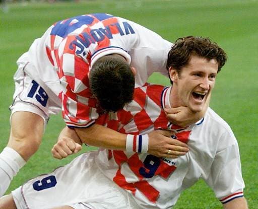 Davor Suker, símbolo de Croacia en Francia 98.|AFP