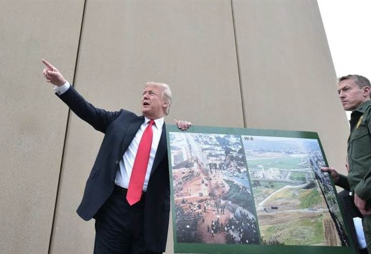 Demócratas rechazan uso de $1.000 millones del Pentágono en muro fronterizo