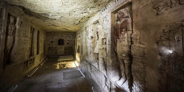 Descubierta en Egipto una tumba de más de 4.400 años de antigüedad
